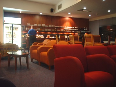 HBA: Hobart QantasClub - Business Class Lounge